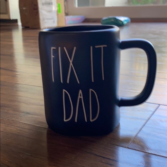 Rae Dunn Dining Rae Dunn Black Fix It Dad Mug Poshmark